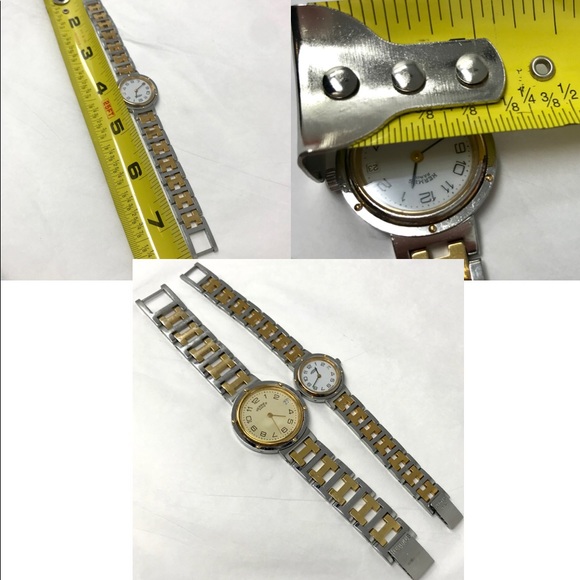 *SOLD* Hermès Steel & Gold Clipper in Leather Case - Picture 14 of 14